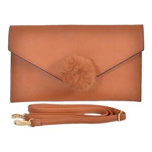Envelop Clutch- Caramel